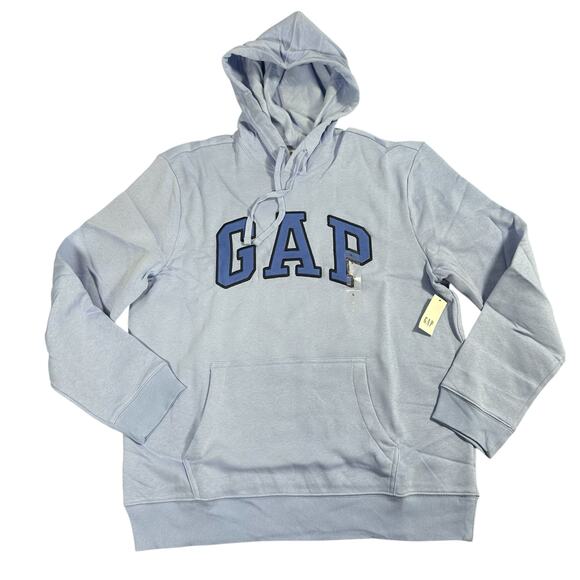 Gap Men's Logo Hooded Sweatshirt Size L - Picture 1 of 5